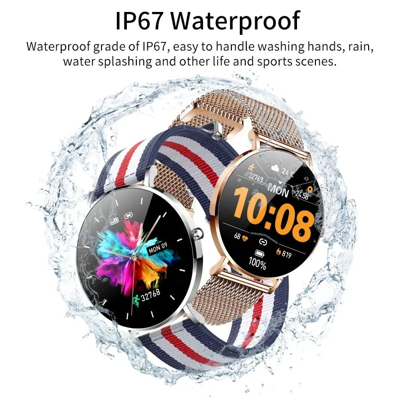 LIGE 2024 AMOLED Smart Watch